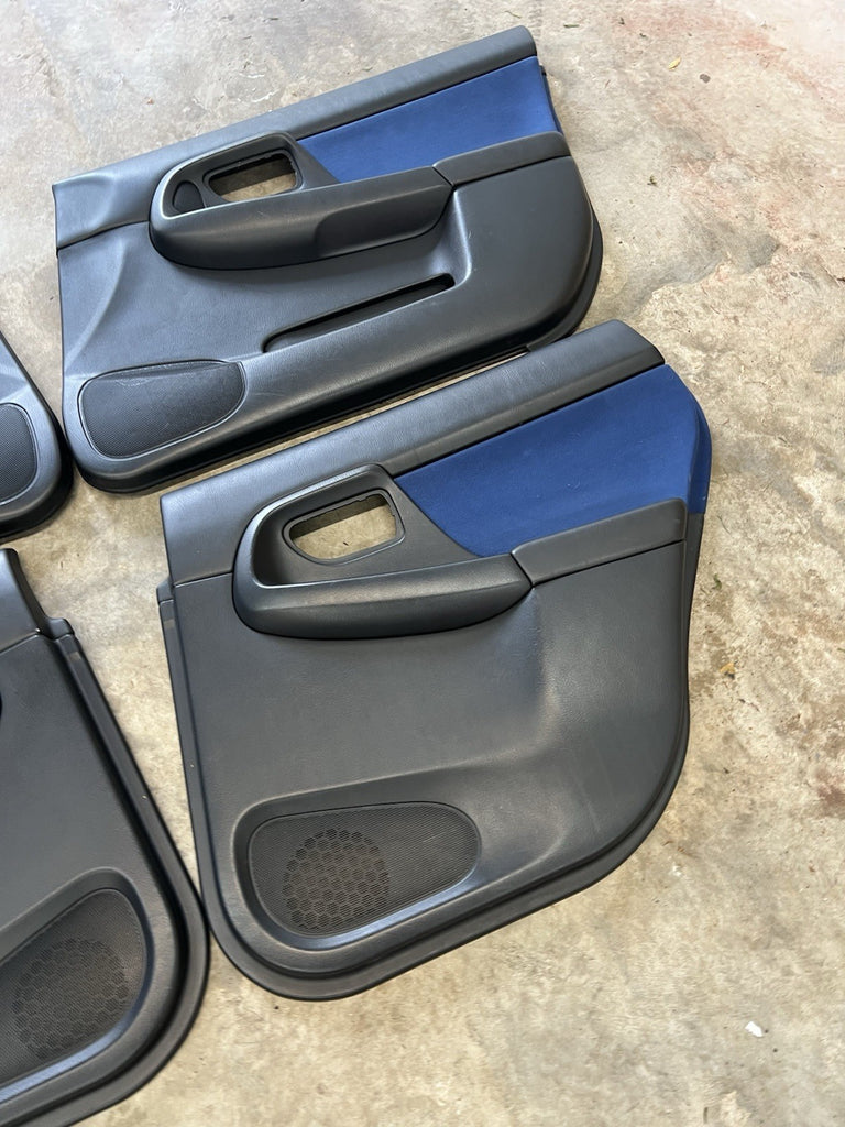 2004 Subaru Impreza WRX STi Door Cards Door Panels Set OEM #500989