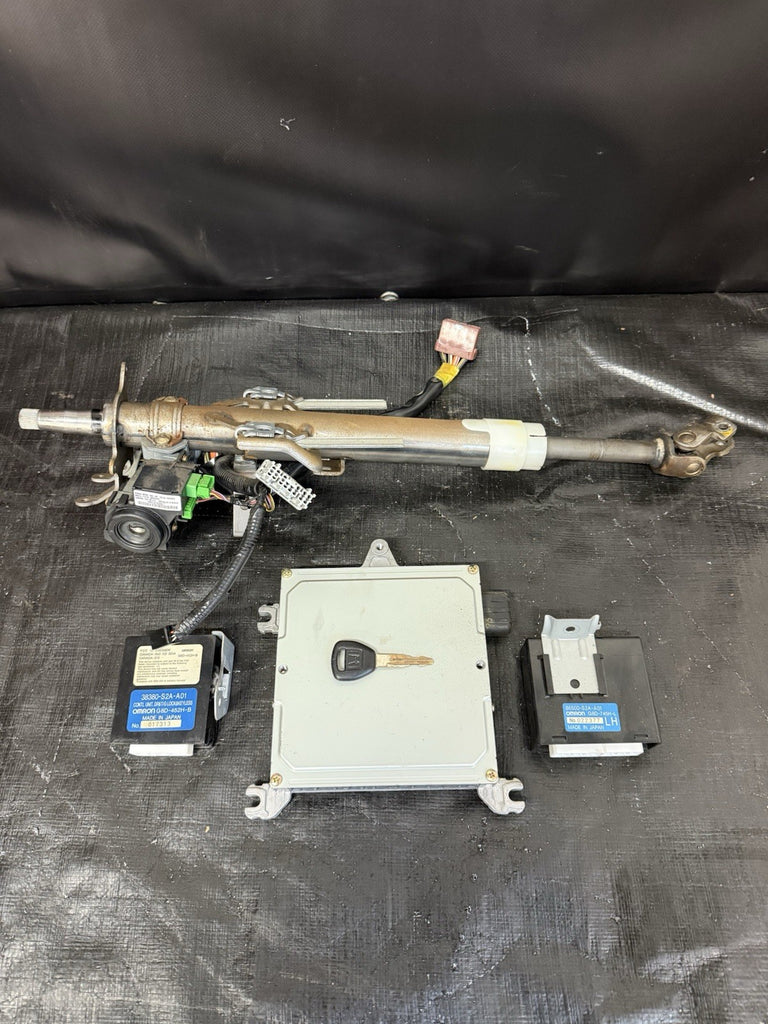 2001 HONDA S2000 AP1 F20C 2.0L OEM ECU COMPUTER IGNITION CYLINDER & MODULES