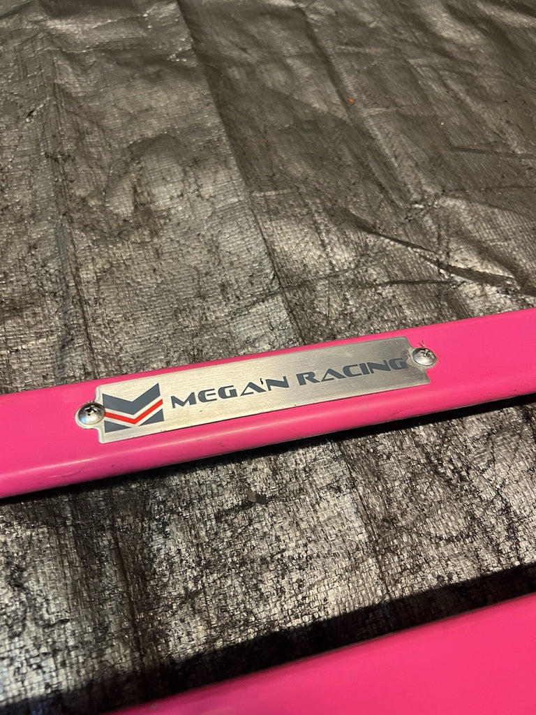 02-07 SUBARU IMPREZA WRX/STI FRONT MEGAN RACING H SUPPORT BRACE PINK #522560