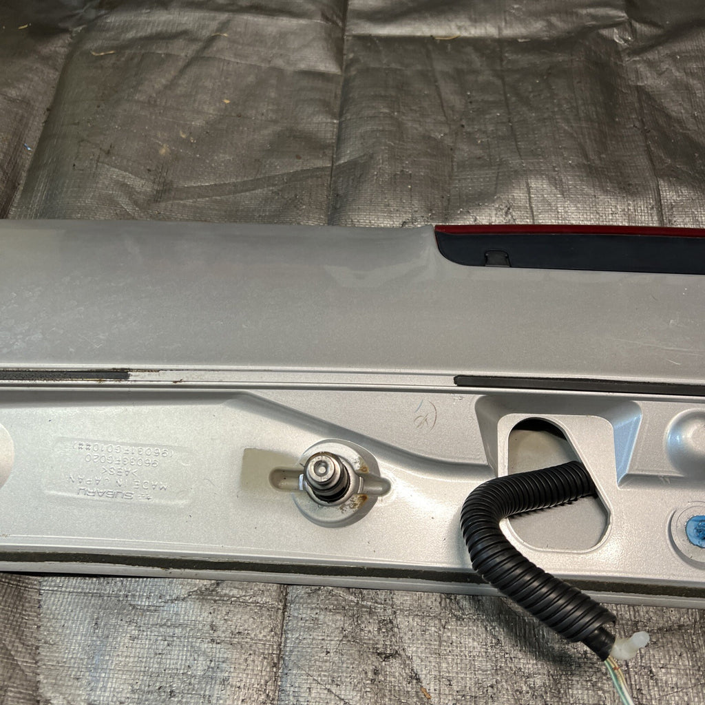 2008-2014 Subaru Impreza WRX STI Hatch Spoiler Wing Wagon SILVER OEM #802375