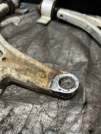 04-07 SUBARU WRX STI OEM FRONT LOWER ALUMINUM CONTROL ARMS PAIR #516938