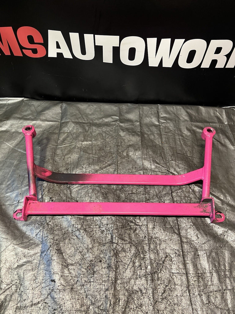 02-07 SUBARU IMPREZA WRX/STI FRONT MEGAN RACING H SUPPORT BRACE PINK #522560