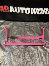 Load image into Gallery viewer, 02-07 SUBARU IMPREZA WRX/STI FRONT MEGAN RACING H SUPPORT BRACE PINK #522560