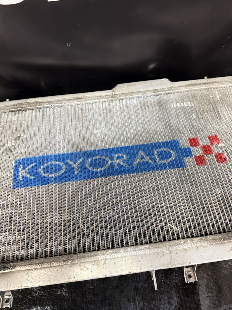 2002-2007 Subaru WRX STi Koyorad Radiator with Mishimoto Fans #525182