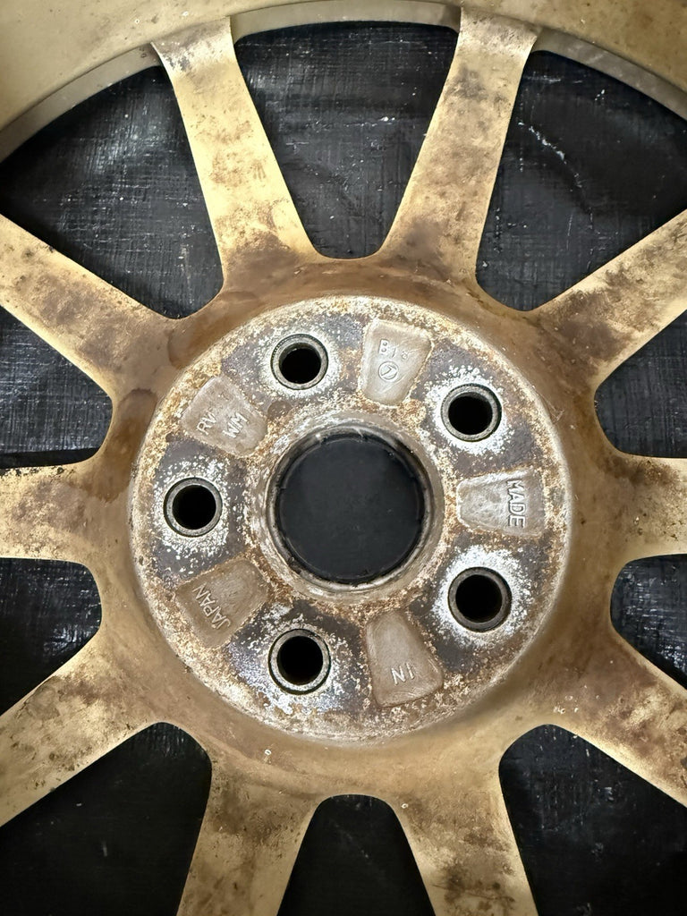 2004 Subaru Impreza WRX STi Factory Gold BBS Wheel 5x100 OEM #5156372