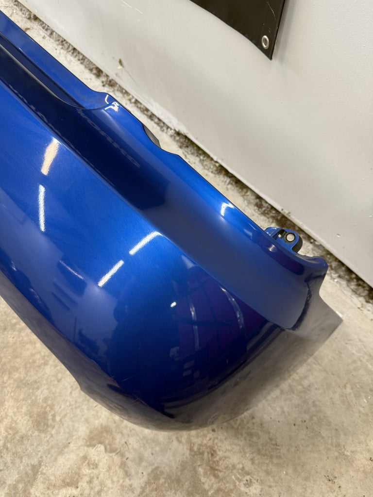 2004 SUBARU WRX STI OEM REAR BUMPER COVER ASSEMBLY WRB WORLD RALLY BLUE #500989