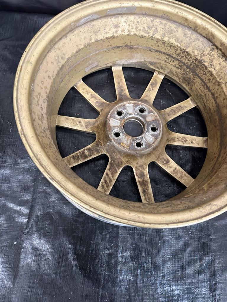 2004 Subaru Impreza WRX STi Factory Gold BBS Wheel 5x100 OEM #5156371