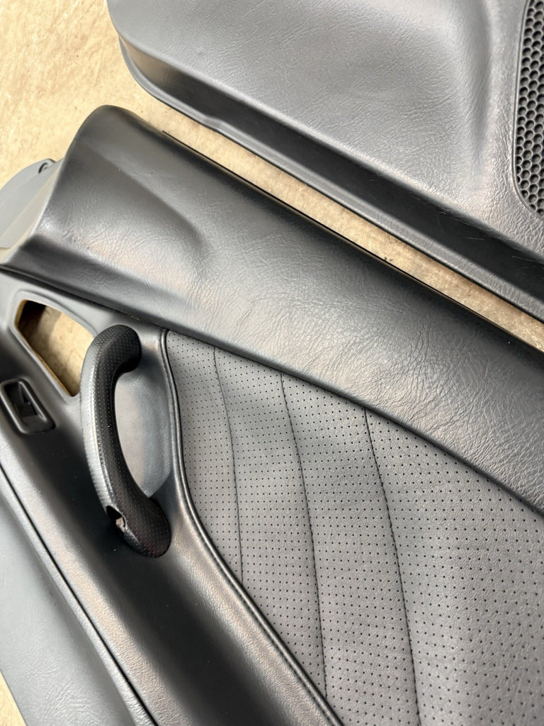 2000-2003 HONDA S2000 AP1 OEM BLACK DOOR PANEL PAIR DRIVER PASSENGER DOOR PANELS