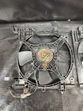 Load image into Gallery viewer, 2004-2007 SUBARU WRX STI RADIATOR COOLING FANS ASSEMBLY SET LH/RH OEM #500989
