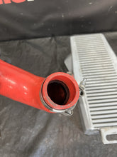 Load image into Gallery viewer, 2002-2007 Subaru WRX STi Mishimoto Top-Mount Intercooler Silver Red Hose #518682