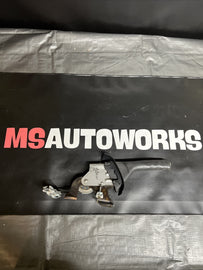 2004 Subaru Impreza WRX STi Ebrake Handle Red Stitched #3