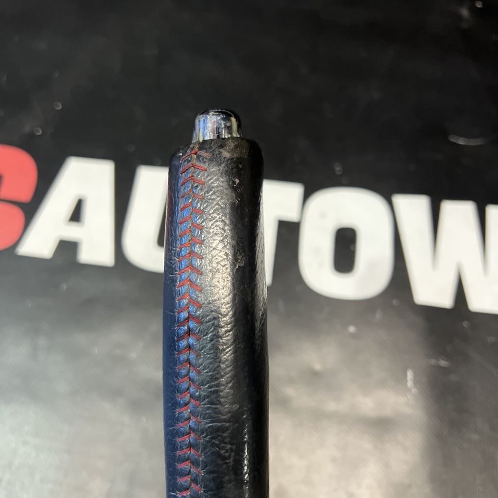 2004 Subaru Impreza WRX STi Ebrake Handle Red Stitched #515637