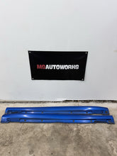 Load image into Gallery viewer, 2002-2007 Subaru WRX STI LH &amp; RH Side Skirts Rocker Panel Blue OEM PAIR #525182