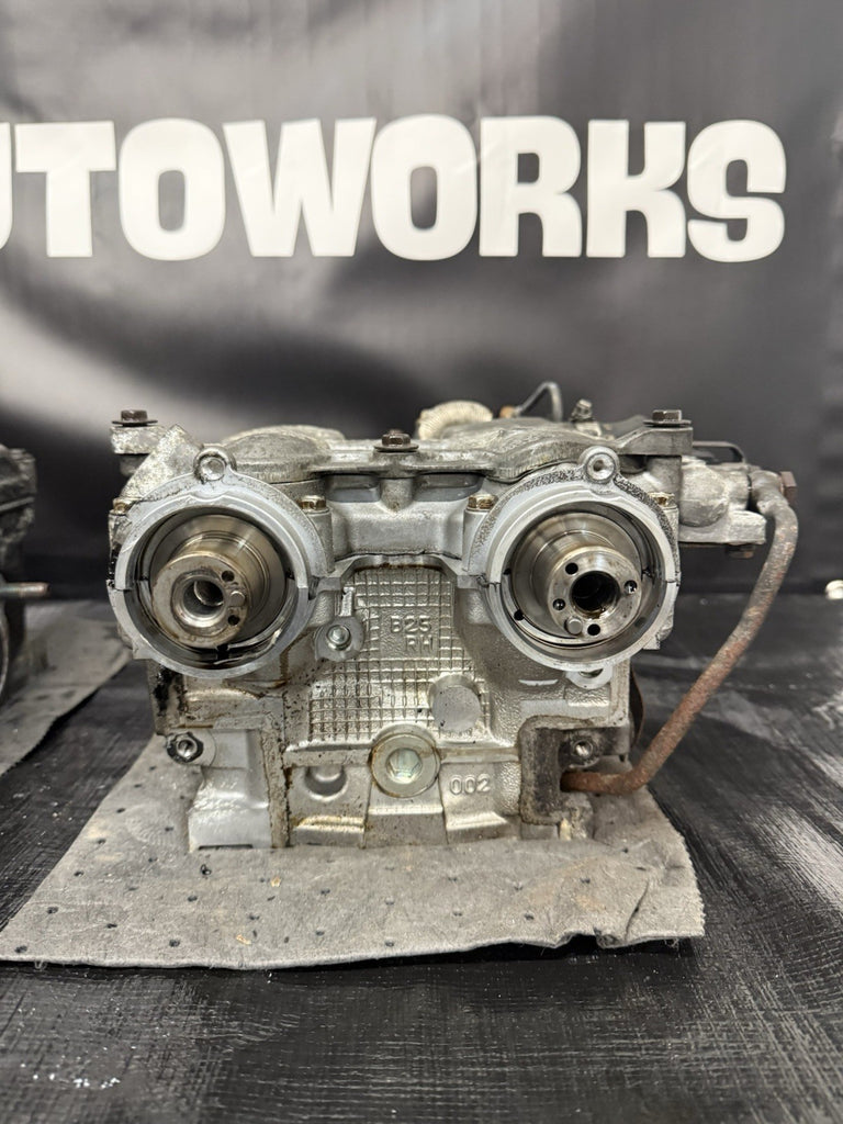 2004-2006 Subaru WRX B25 Engine Cylinder Heads Left LH & Right RH OEM #500989