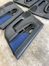 Load image into Gallery viewer, 2004 Subaru Impreza WRX STi Door Cards Door Panels Set OEM #500989