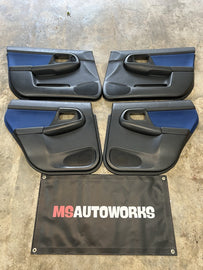 2004 Subaru Impreza WRX STi Door Cards Door Panels Set OEM #500989