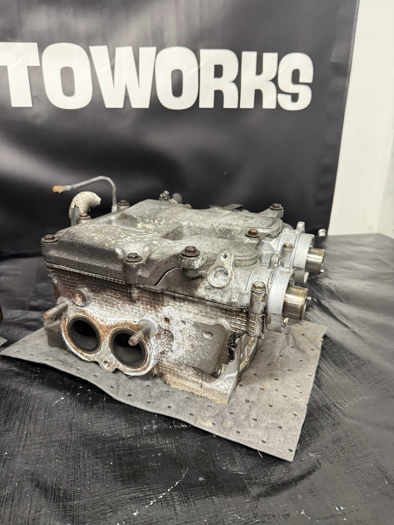 2004-2006 Subaru WRX B25 Engine Cylinder Heads Left LH & Right RH OEM #500989