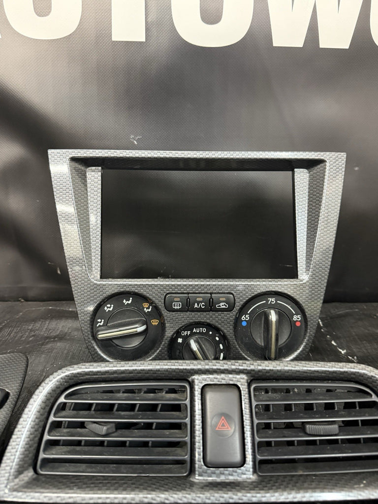 2004 Subaru WRX STI SPT Carbon Fiber Interior Trim Bezel Set OEM INCOMPLETE