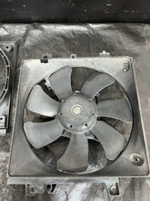Load image into Gallery viewer, 2004-2007 SUBARU WRX STI RADIATOR COOLING FANS ASSEMBLY SET LH/RH OEM #524656