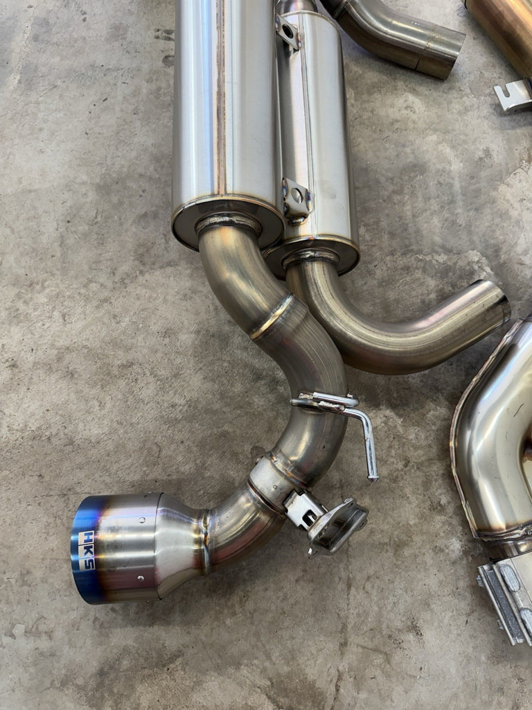 MKV 19-25 Toyota Supra GR A90 HKS Stainless Steel Dual Exhaust