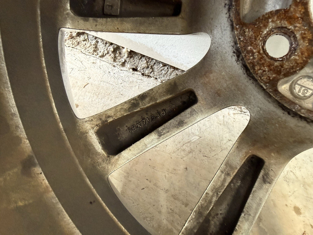 JDM Subaru Forester SG9 STi 5x100 Aluminum Wheels With Hankook Tires