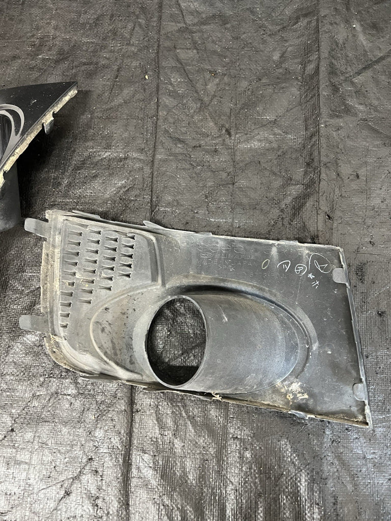 2011-2014 Subaru WRX STi Left & Right Fog Light Bezel Cover Set DGM #525671