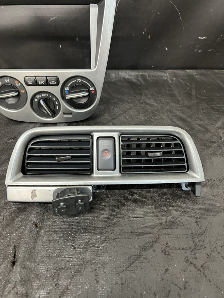 2004 Subaru Impreza WRX STI Radio Climate Trim Bezel & Vents OEM #518682