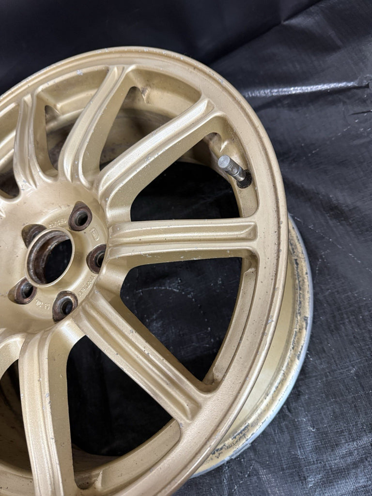 2004 Subaru Impreza WRX STi Factory Gold BBS Wheel 5x100 OEM #5156373