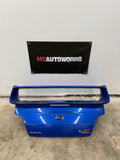 2002-2007 SUBARU WRX STI OEM TRUNK & SPOILER WRB WORLD RALLY BLUE #525182