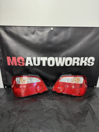 2004-2007 Subaru Impreza Tail Lights Sedan Set Pair WRX/STi Genuine #525182