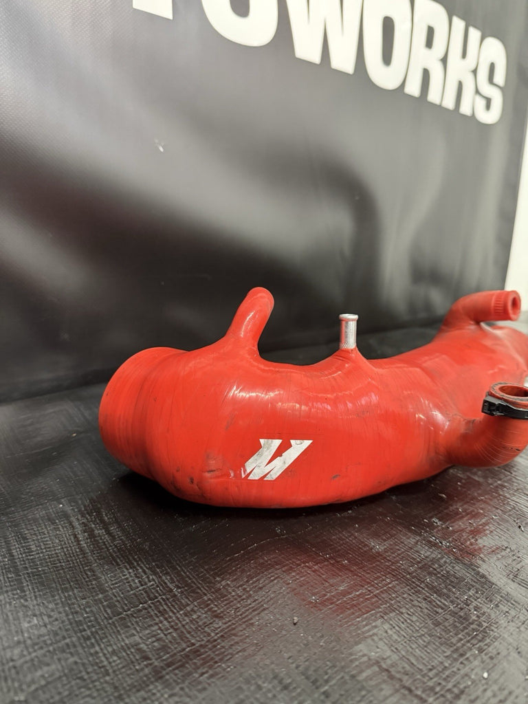 Mishimoto Red Silicone Turbo Inlet Hose for 2002-2007 Subaru WRX STi #500989