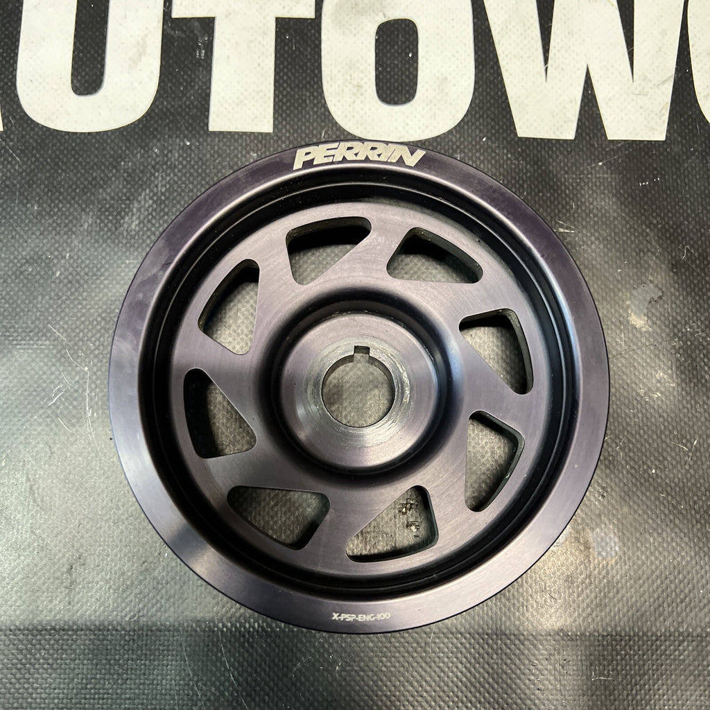 PERRIN LIGHTWEIGHT PULLEY FOR SUBARU IMPREZA WRX STI LEGACY GT TURBO #519516