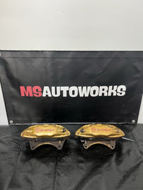 2004-2007 Subaru WRX STI Front Caliper Set Brembo Brembos Calipers #500989
