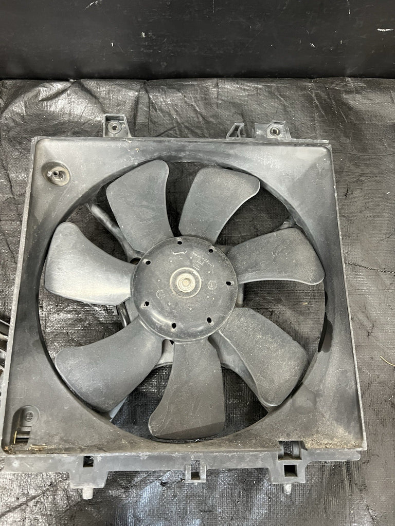 08-14 SUBARU WRX STI OEM RADIATOR COOLING FAN SET 9 11 BLADE LEFT RIGHT #525671