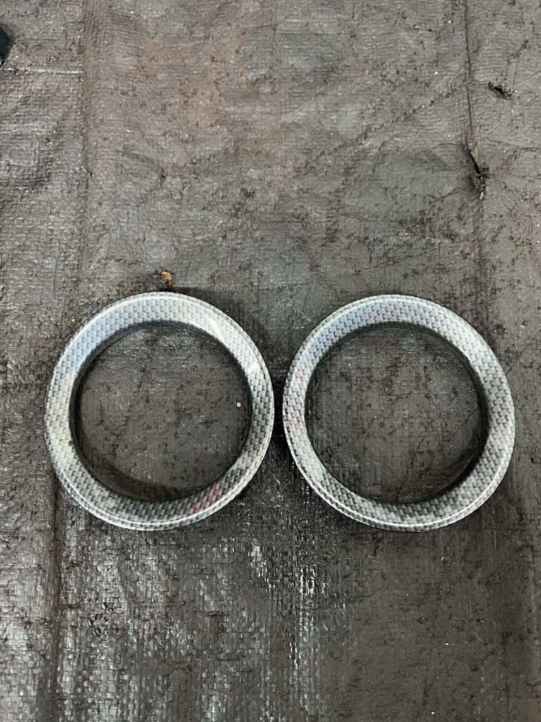 2004 Subaru WRX STI SPT Carbon Fiber Interior Trim Bezel Set OEM