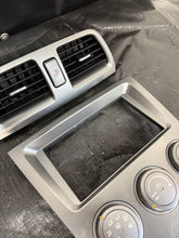 Load image into Gallery viewer, 2005-2007 Subaru Impreza WRX STI Radio Climate Trim Bezel &amp; Vents OEM #525182