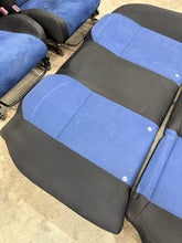 Load image into Gallery viewer, 2002-2007 SUBARU WRX STI OEM BLUE ALCANTARA SEAT SEATS SET FRONT &amp; REAR #525182