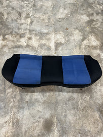 2004-2007 Subaru WRX STi Sedan Rear Lower Seat Blue Cloth #518682