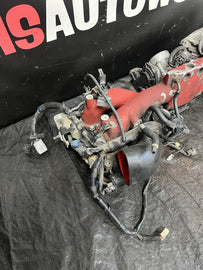 2004 Subaru WRX STI Intake Manifold TGVs Engine Harness Assembly OEM #518682