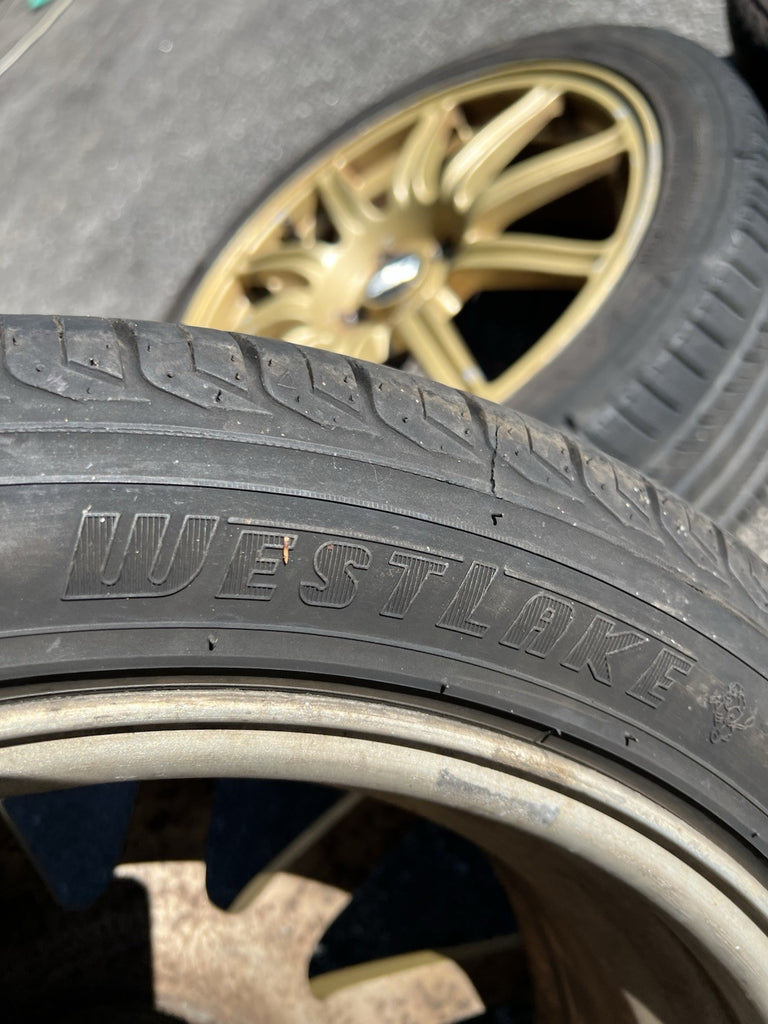 2004 Subaru WRX STi 5x100 BBS OEM Forged Wheels & Tires