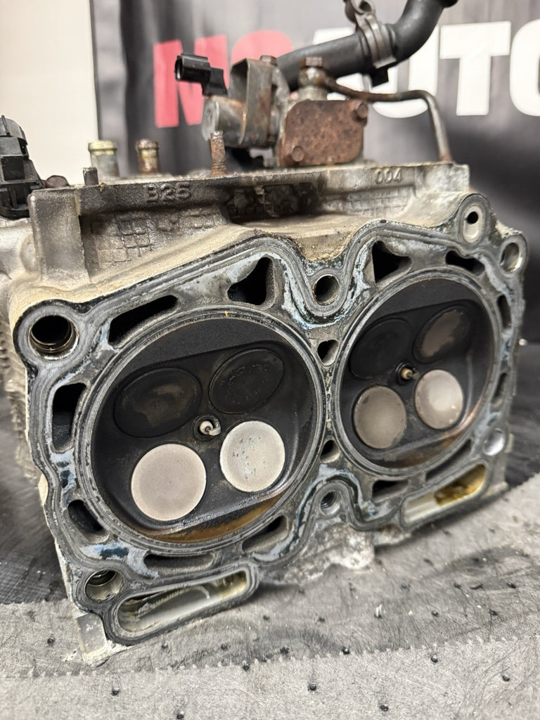 2004-2006 Subaru WRX B25 Engine Cylinder Heads Left LH & Right RH OEM #524656