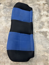 Load image into Gallery viewer, 2004-2007 Subaru WRX STi Sedan Rear Lower Seat Blue Cloth #518682