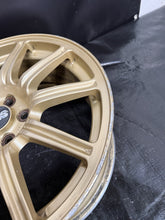 Load image into Gallery viewer, 2004 Subaru Impreza WRX STi Factory Gold BBS Wheel 5x100 OEM #5156371