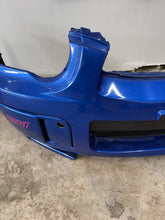 Load image into Gallery viewer, 2004-2005 SUBARU WRX STI OEM FRONT BUMPER ASSEMBLY WRB WORLD RALLY BLUE #500989