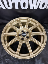 Load image into Gallery viewer, 2004 Subaru Impreza WRX STi Factory Gold BBS Wheel 5x100 OEM #5156372