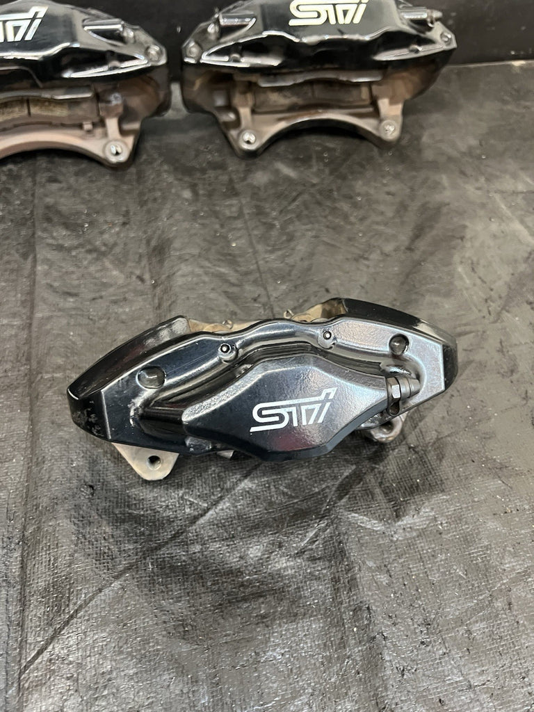 2008-2017 Subaru WRX STi EJ257 Front and Rear Brembos Caliper Set #525671