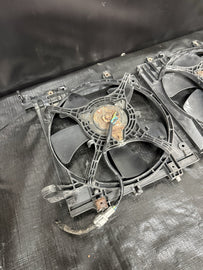 2004-2007 SUBARU WRX STI RADIATOR COOLING FANS ASSEMBLY SET LH/RH OEM #500989