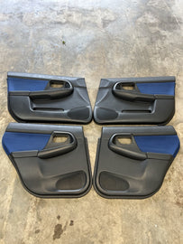2004 Subaru Impreza WRX STi Door Cards Door Panels Set OEM #500989