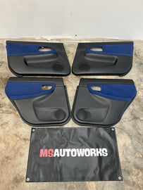 2005-2007 Subaru Impreza WRX STi Door Cards Set OEM #508176
