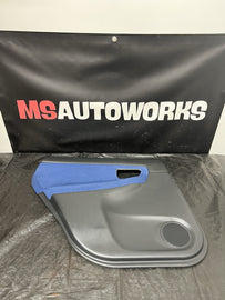 2005-2007 Subaru Impreza WRX STI LH Rear Door Trim Panel OEM #503881